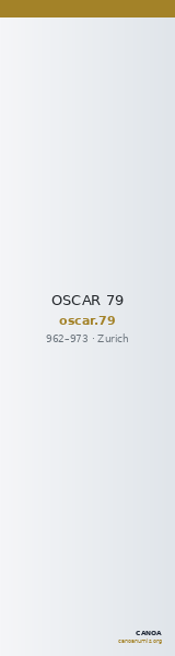 OSCAR 79 — CANOA