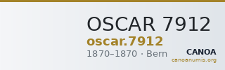OSCAR 7912 — CANOA