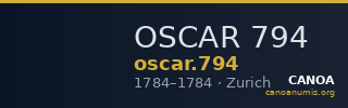 OSCAR 794 — CANOA