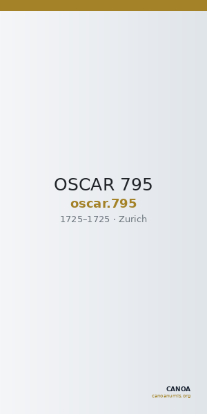 OSCAR 795 — CANOA