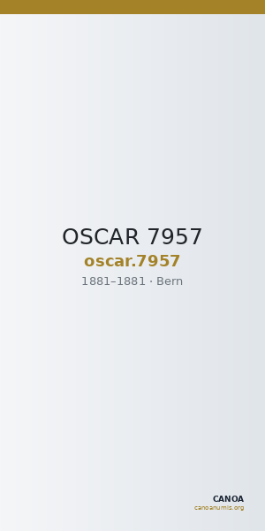OSCAR 7957 — CANOA