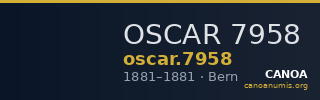 OSCAR 7958 — CANOA