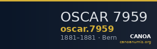 OSCAR 7959 — CANOA