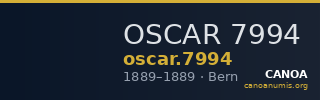 OSCAR 7994 — CANOA