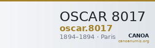 OSCAR 8017 — CANOA