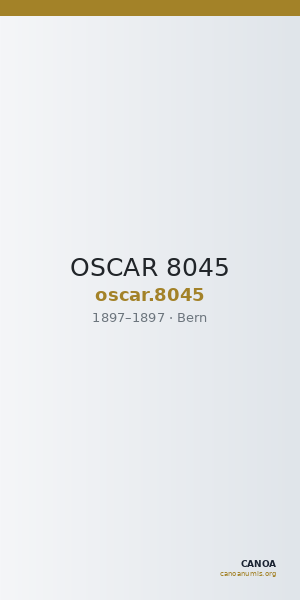 OSCAR 8045 — CANOA
