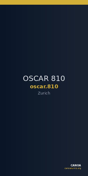 OSCAR 810 — CANOA