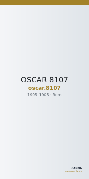OSCAR 8107 — CANOA