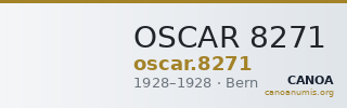 OSCAR 8271 — CANOA