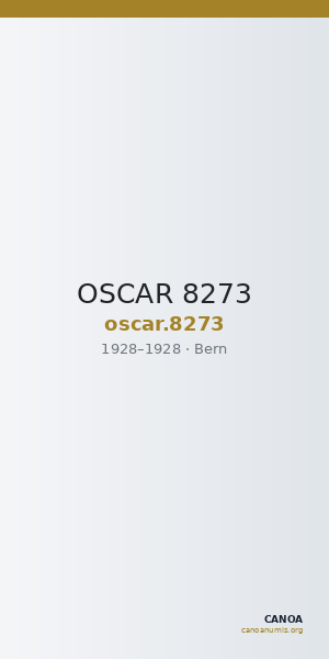 OSCAR 8273 — CANOA