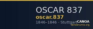 OSCAR 837 — CANOA