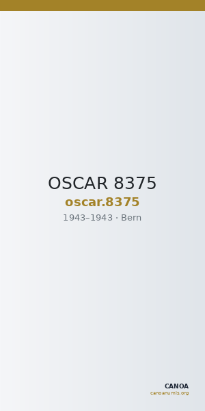 OSCAR 8375 — CANOA