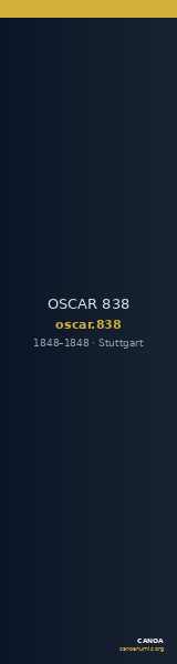 OSCAR 838 — CANOA