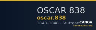 OSCAR 838 — CANOA