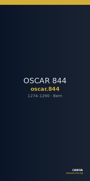 OSCAR 844 — CANOA