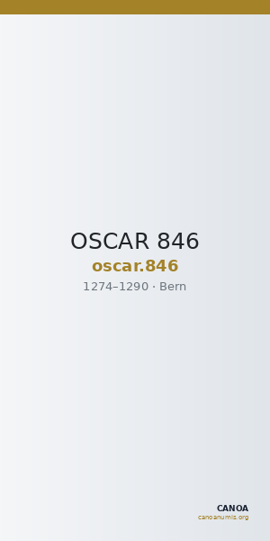 OSCAR 846 — CANOA