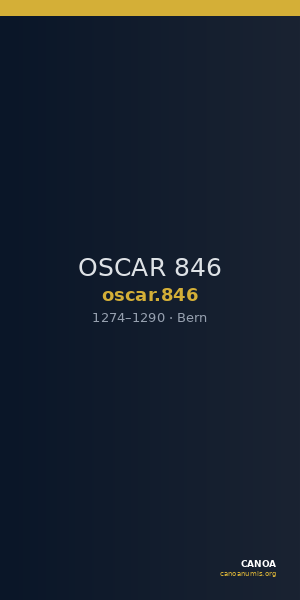 OSCAR 846 — CANOA