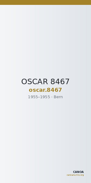 OSCAR 8467 — CANOA