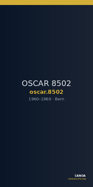 OSCAR 8502 — CANOA