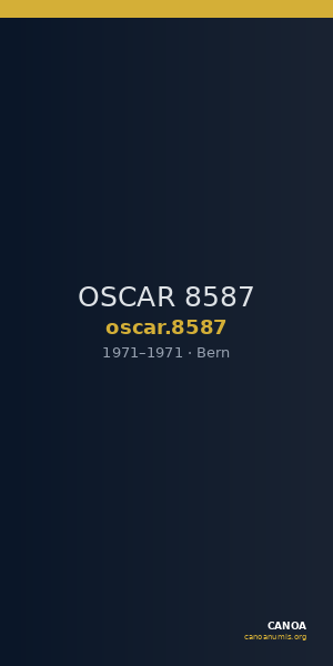 OSCAR 8587 — CANOA