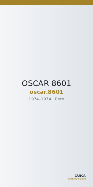OSCAR 8601 — CANOA
