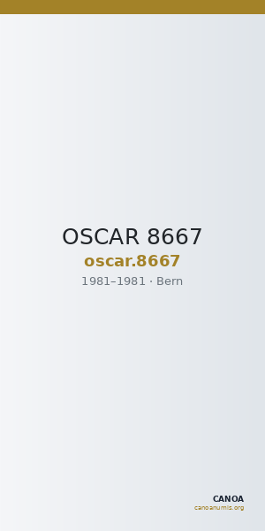 OSCAR 8667 — CANOA