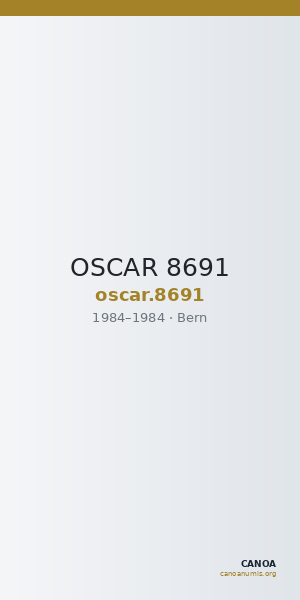OSCAR 8691 — CANOA