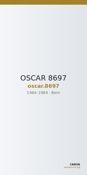 OSCAR 8697 — CANOA