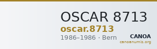 OSCAR 8713 — CANOA