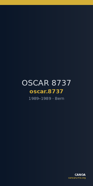 OSCAR 8737 — CANOA