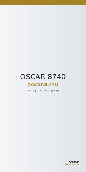 OSCAR 8740 — CANOA