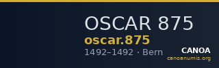 OSCAR 875 — CANOA