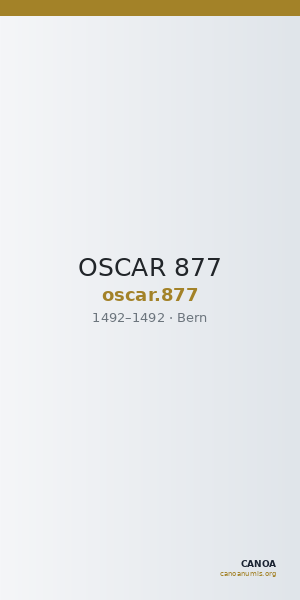 OSCAR 877 — CANOA