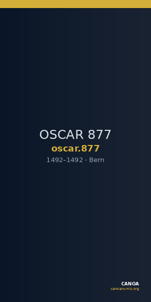 OSCAR 877 — CANOA