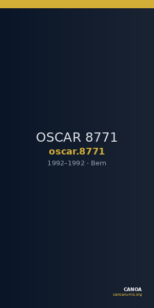 OSCAR 8771 — CANOA