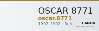 OSCAR 8771 — CANOA
