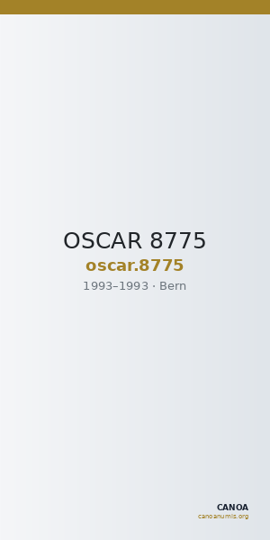 OSCAR 8775 — CANOA