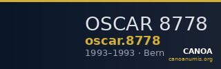 OSCAR 8778 — CANOA