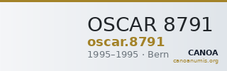 OSCAR 8791 — CANOA