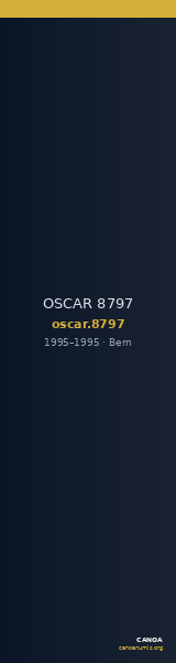 OSCAR 8797 — CANOA