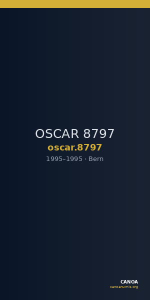 OSCAR 8797 — CANOA