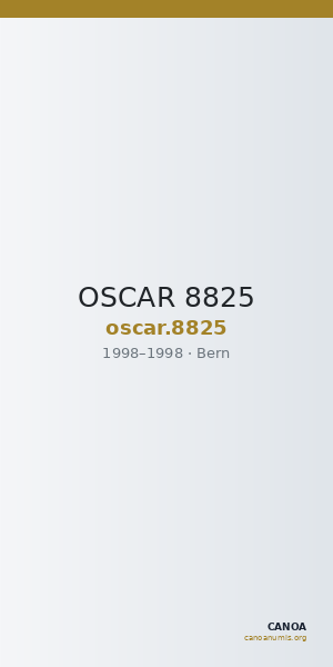 OSCAR 8825 — CANOA