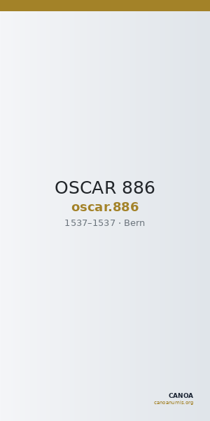OSCAR 886 — CANOA