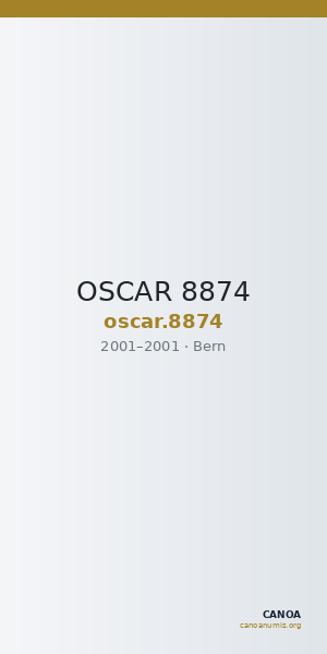 OSCAR 8874 — CANOA