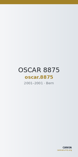 OSCAR 8875 — CANOA