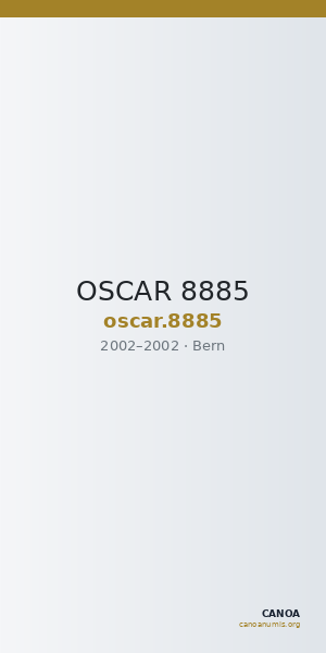 OSCAR 8885 — CANOA