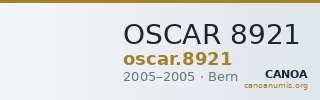 OSCAR 8921 — CANOA