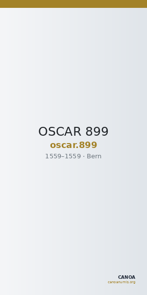 OSCAR 899 — CANOA