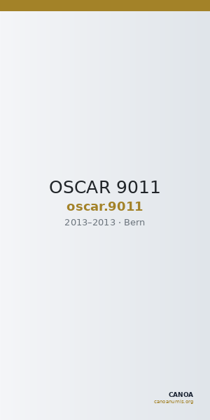 OSCAR 9011 — CANOA