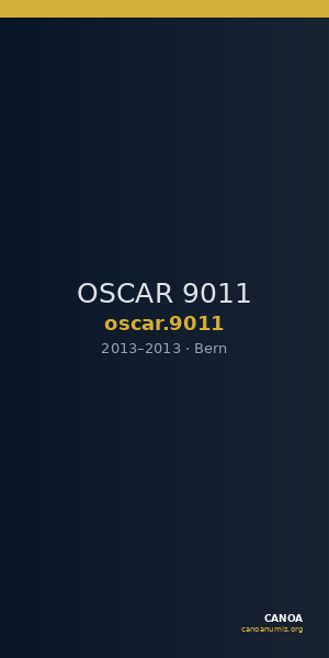 OSCAR 9011 — CANOA